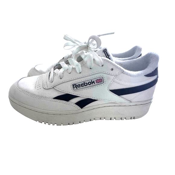 Reebok Classic White Leather Sneakers Women’s 9 US Club C - Picture 6 of 8